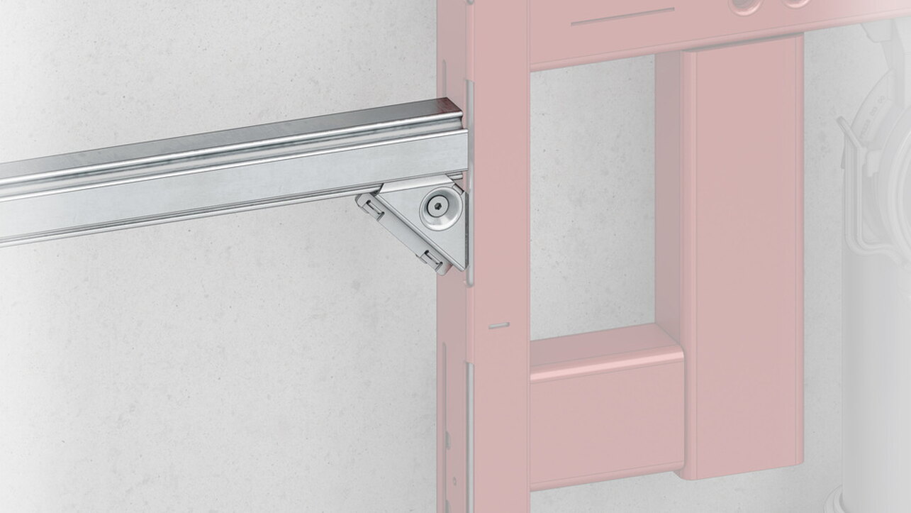 Eckverbinder Vorwandsystem