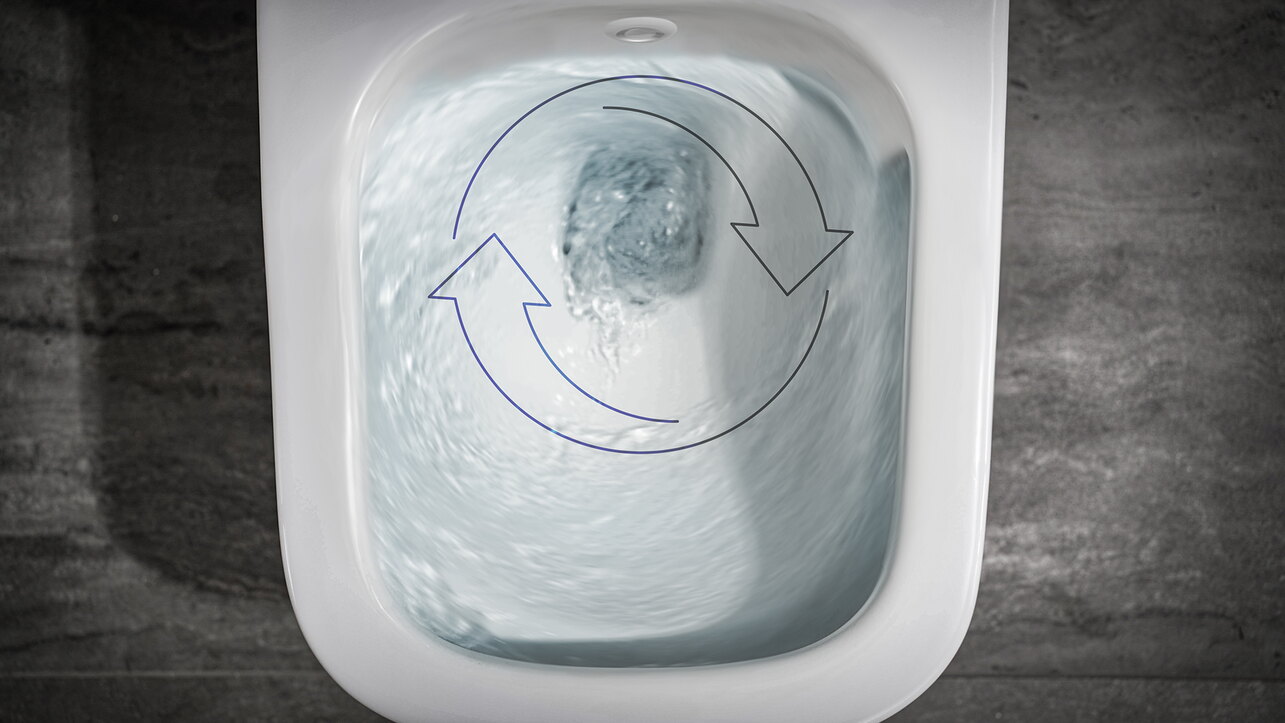 TECEneo Cyclon flush
