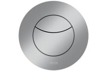 TECEflushpoint round chrome matt