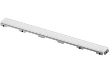 TECEdrainline Glasabdeckung, Weiss satiniert