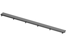 TECEdrainline schwarz matt