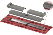 TECEdrainline Evo Wandfliesenauflage